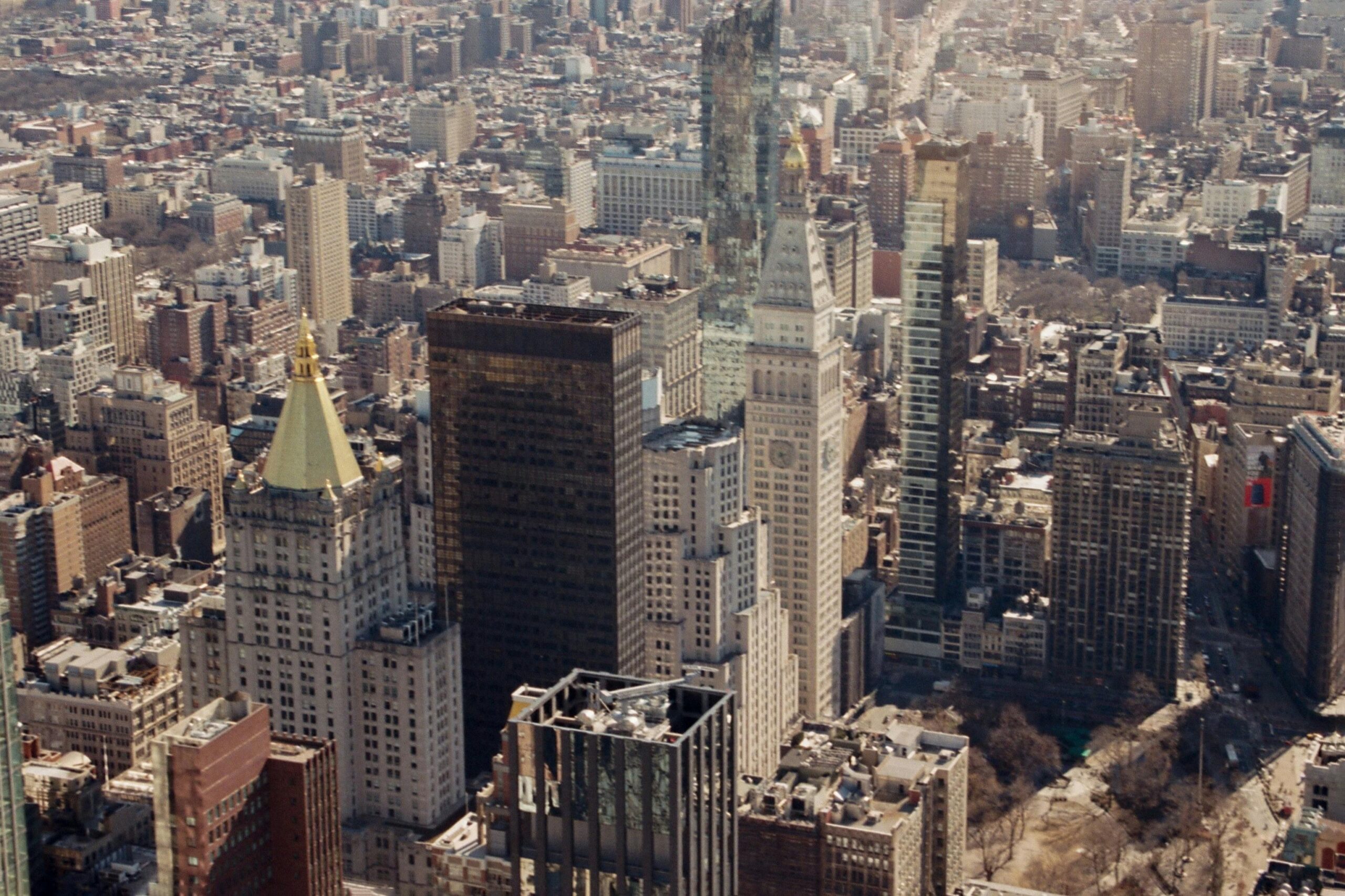 Contact A captivating aerial view of New York City
